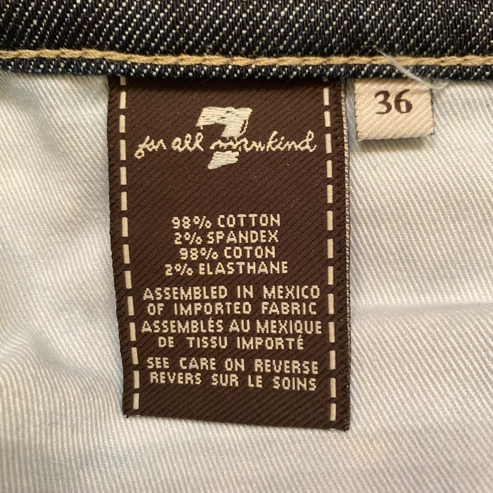 7 For All Mankind Men’s Jeans Size 36